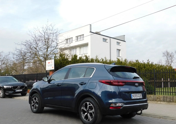 Kia Sportage cena 74980 przebieg: 156200, rok produkcji 2020 z Przedbórz małe 596